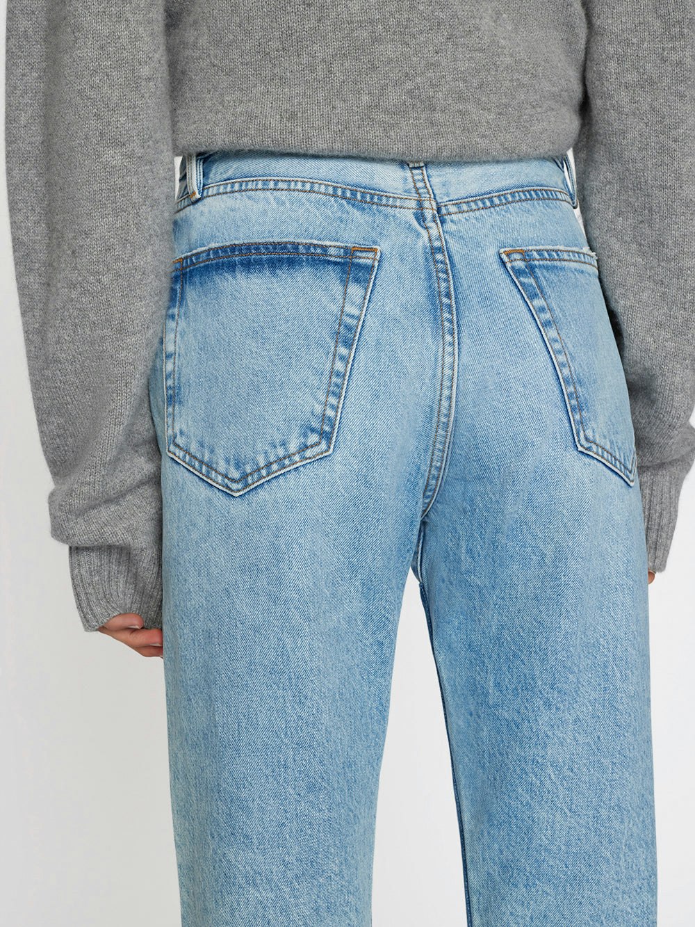 jeans back view